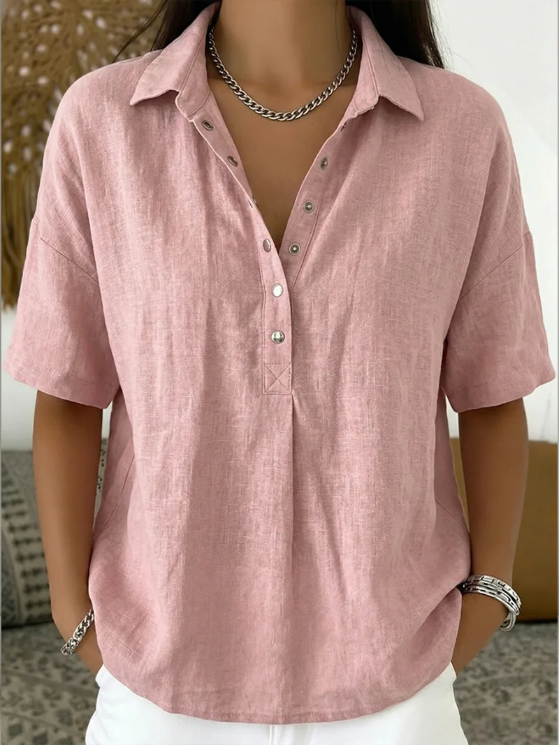 Blusa con cuello Hélène™