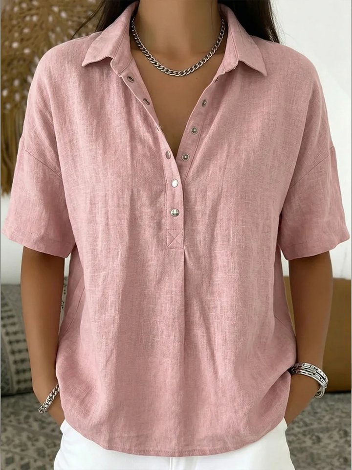Blusa con cuello Hélène™
