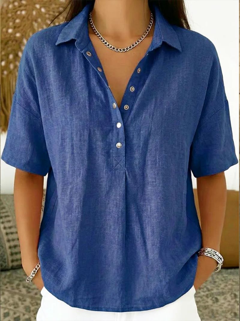 Blusa con cuello Hélène™