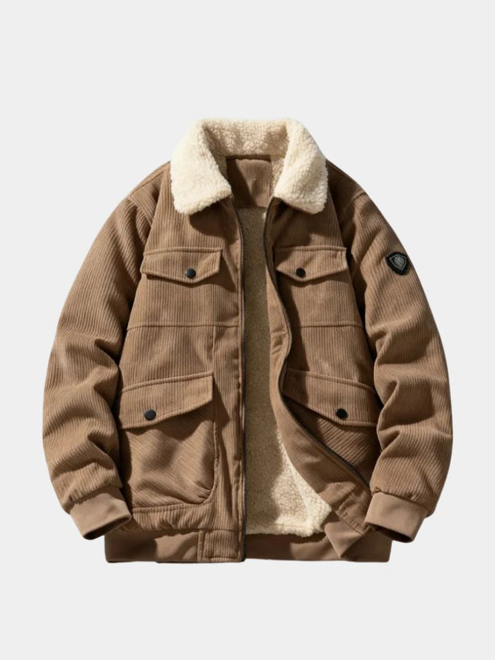 Chaqueta Sherpa Cargo Mineral de Hierro