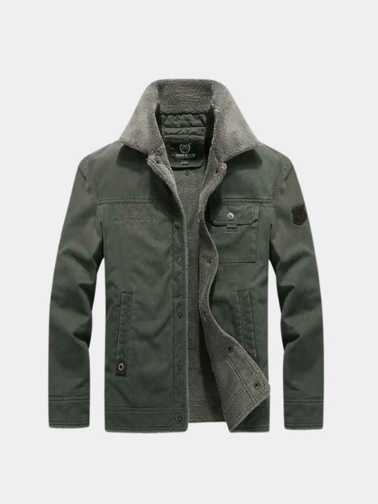 Chaqueta Vintage de Piloto Militar
