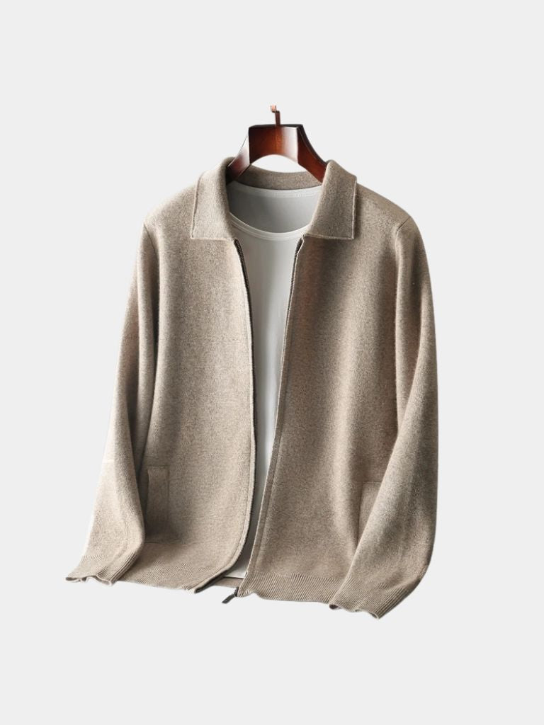 Chaqueta de Cachemira de Punto