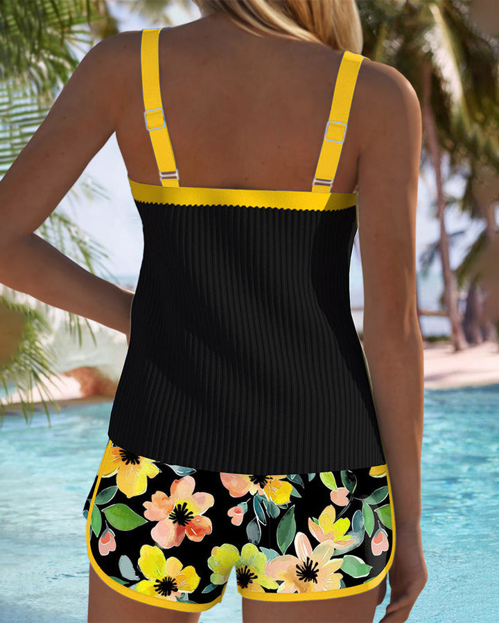 Bloom | Conjunto de Tankini Elegante de Dos Piezas