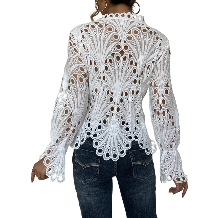 Sarah™ | Blusa de encaje
