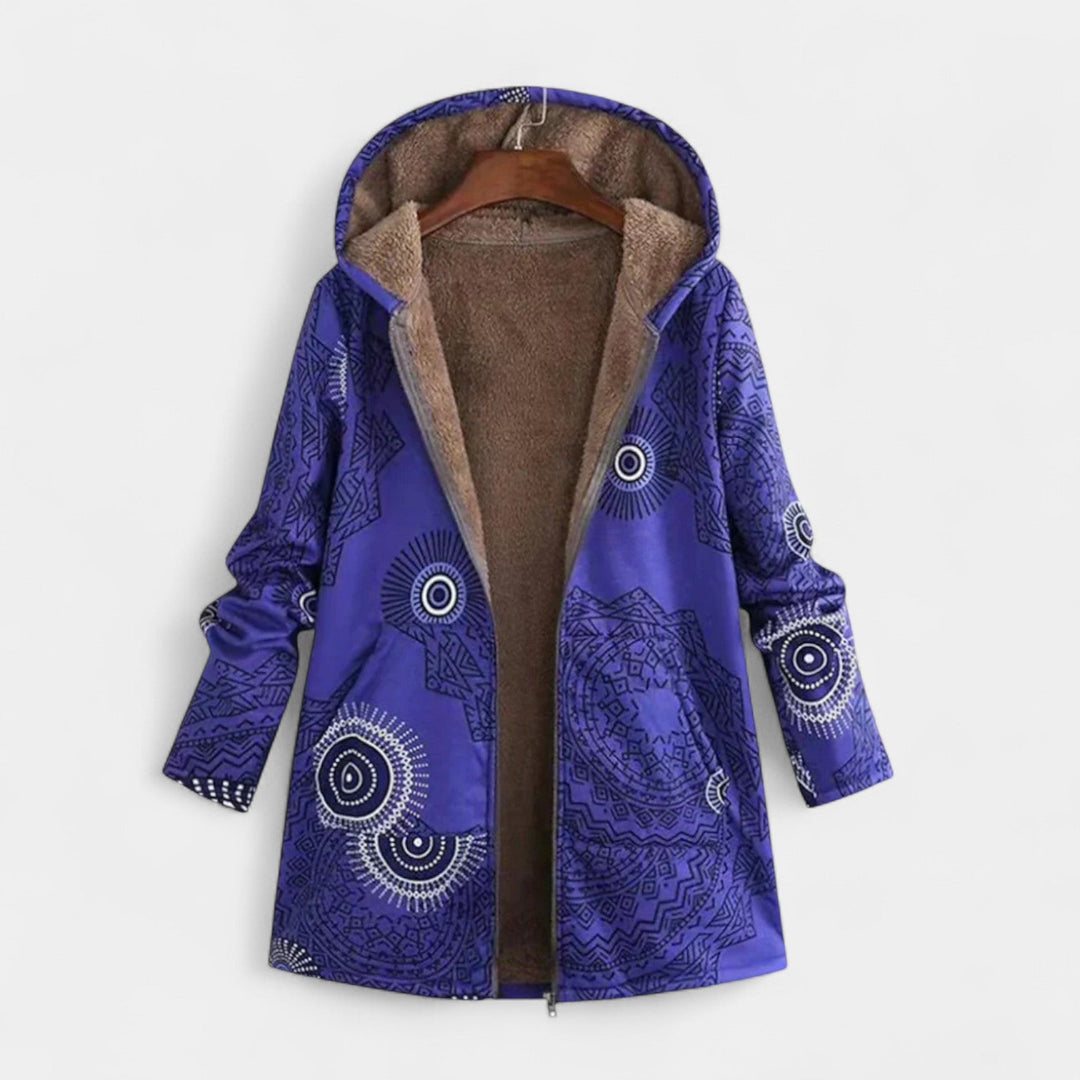 Lara – Parka de invierno elegante con capucha