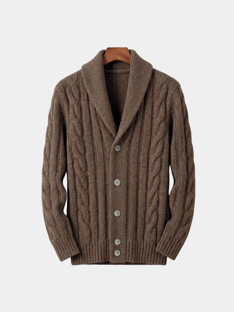 Cárdigan de Punto Masculino