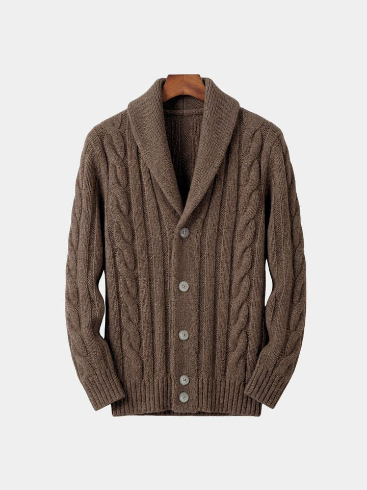 Cárdigan de Punto Masculino