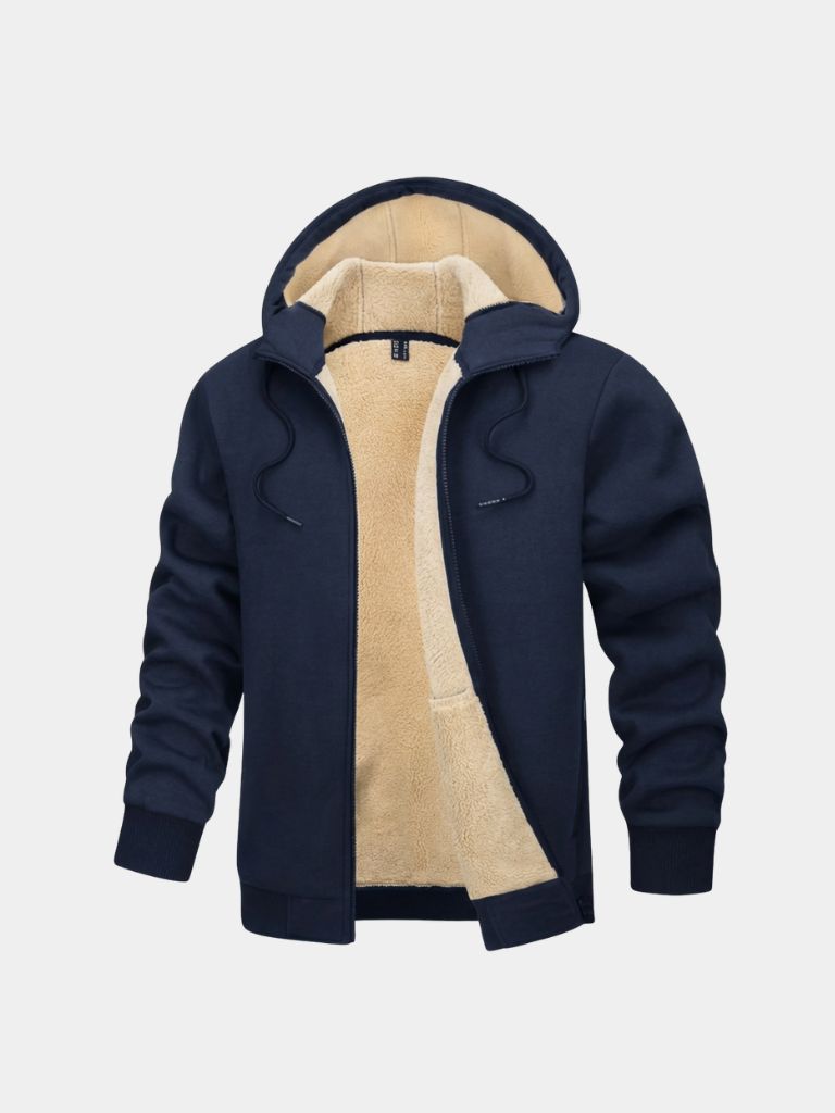 Chaqueta de Invierno con Capucha Sherpa