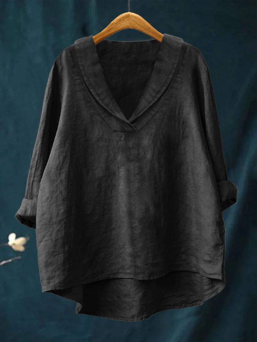 Hortense™ | Blusa fluida de cuello en V