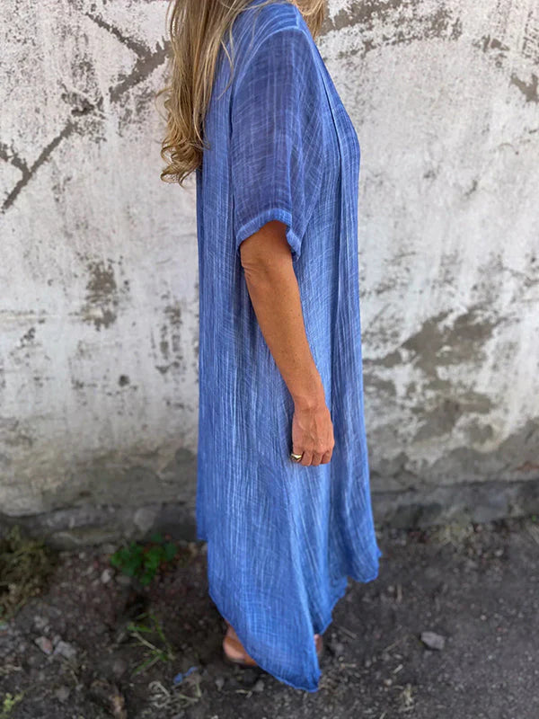 Marisol™ | Vestido Holgado con Escote en V