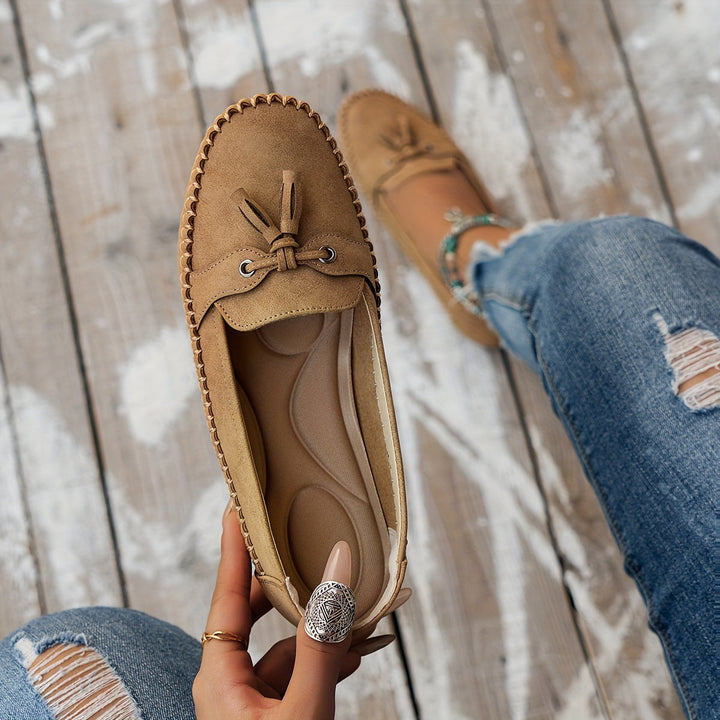 Nadine™ - Mocasines clásicos con detalle de flecos