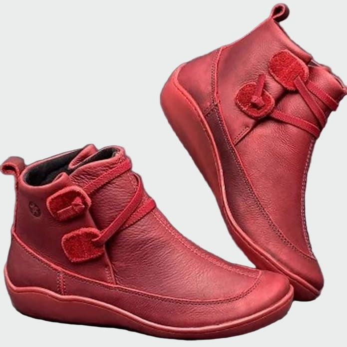 Zapatos de cuero ortopédicos premium
