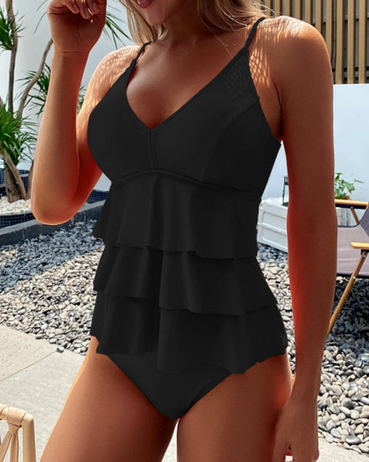 Lia - Bikini con Elegantes Volantes