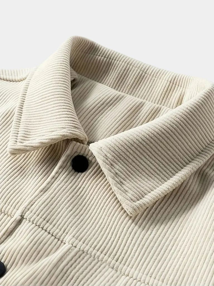 Conjunto de Pana Color Marfil