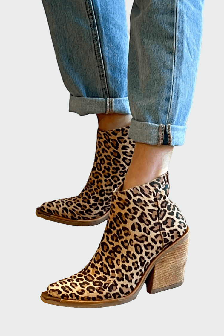 Botas de Caballo Elegantes Lucie con Tacón Moderno