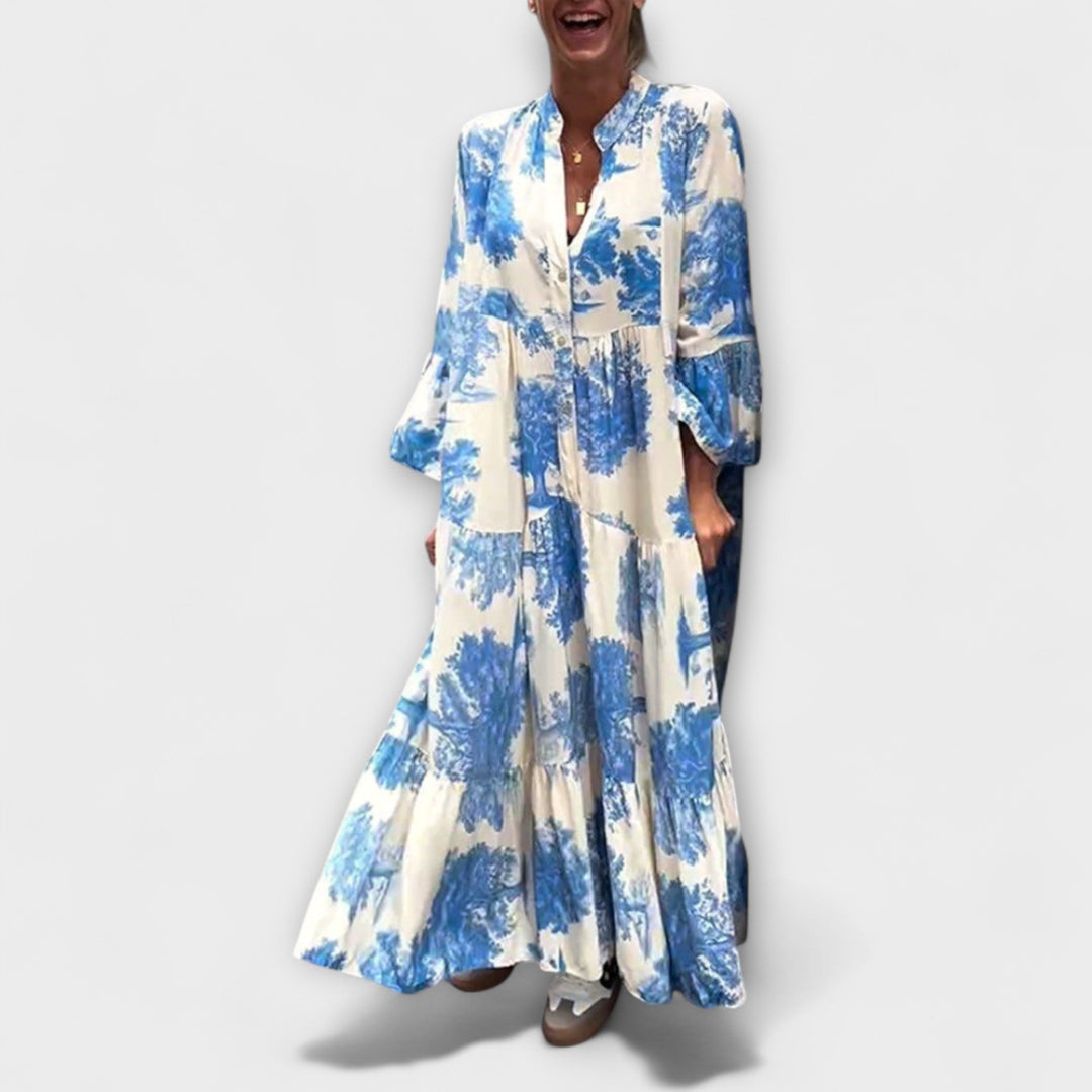 Nerina - Elegantes vestidos maxi de flores