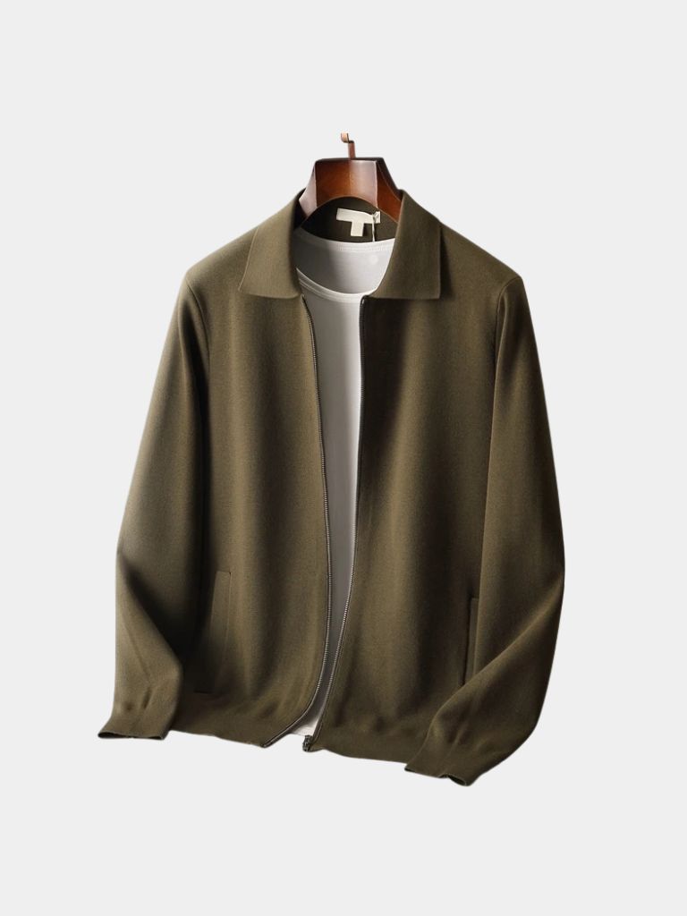 Chaqueta de Cachemira de Punto