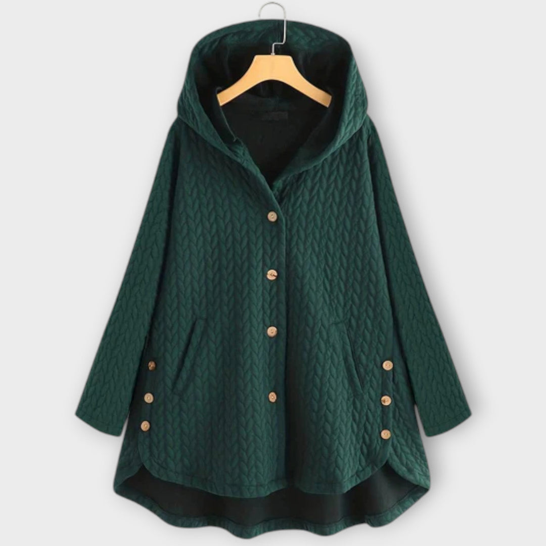 Leslie - Chaqueta Caliente con Botones
