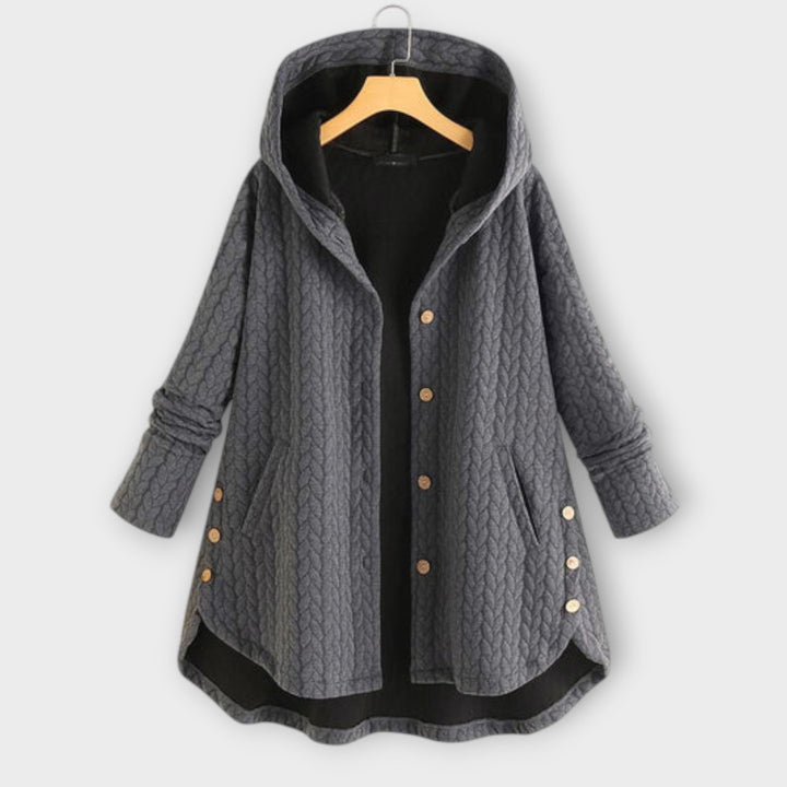 Leslie - Chaqueta Caliente con Botones