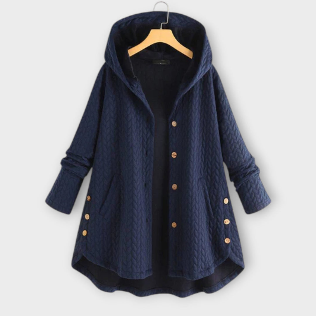 Leslie - Chaqueta Caliente con Botones