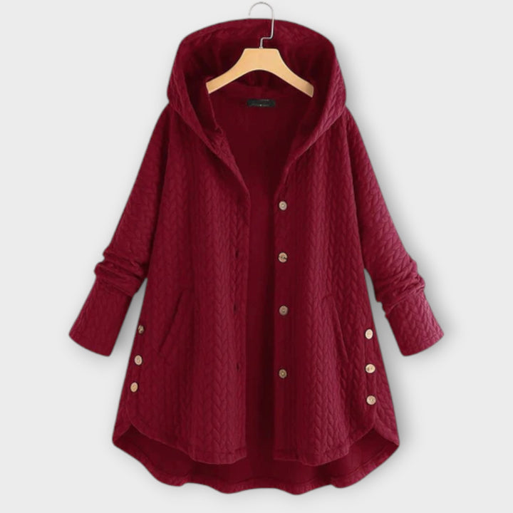 Leslie - Chaqueta Caliente con Botones
