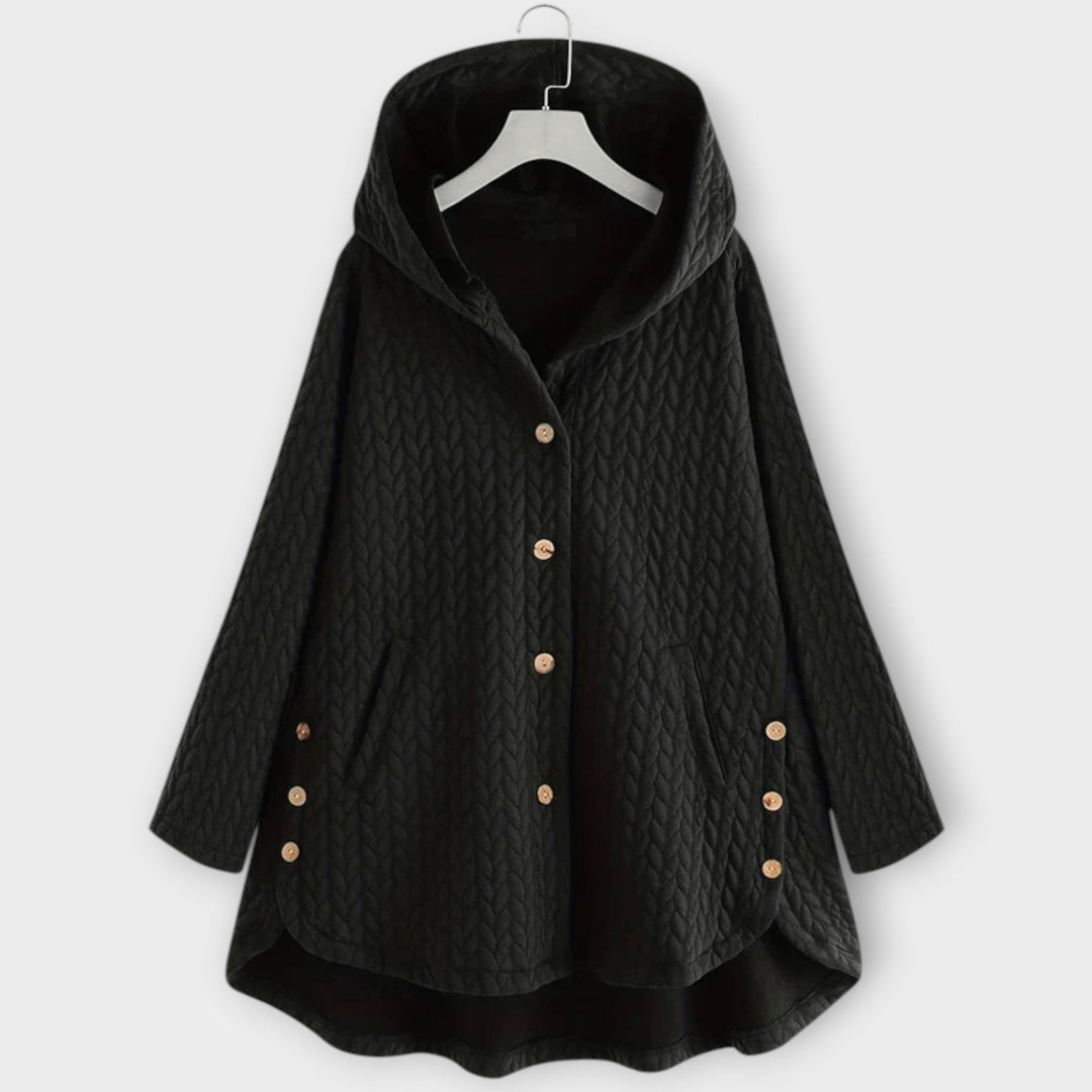 Leslie - Chaqueta Caliente con Botones