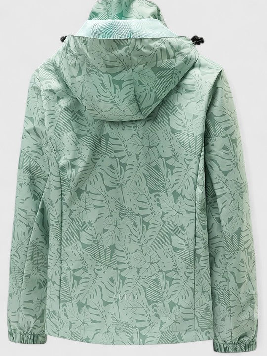 Tjaša – Chaqueta elegante con un patrón botánico