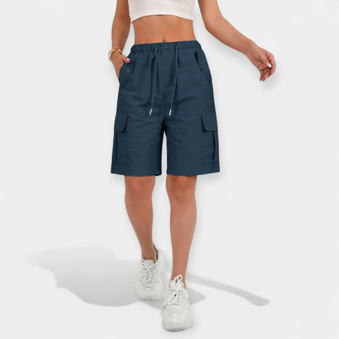 Pantalones cortos cargo de verano para mujer
