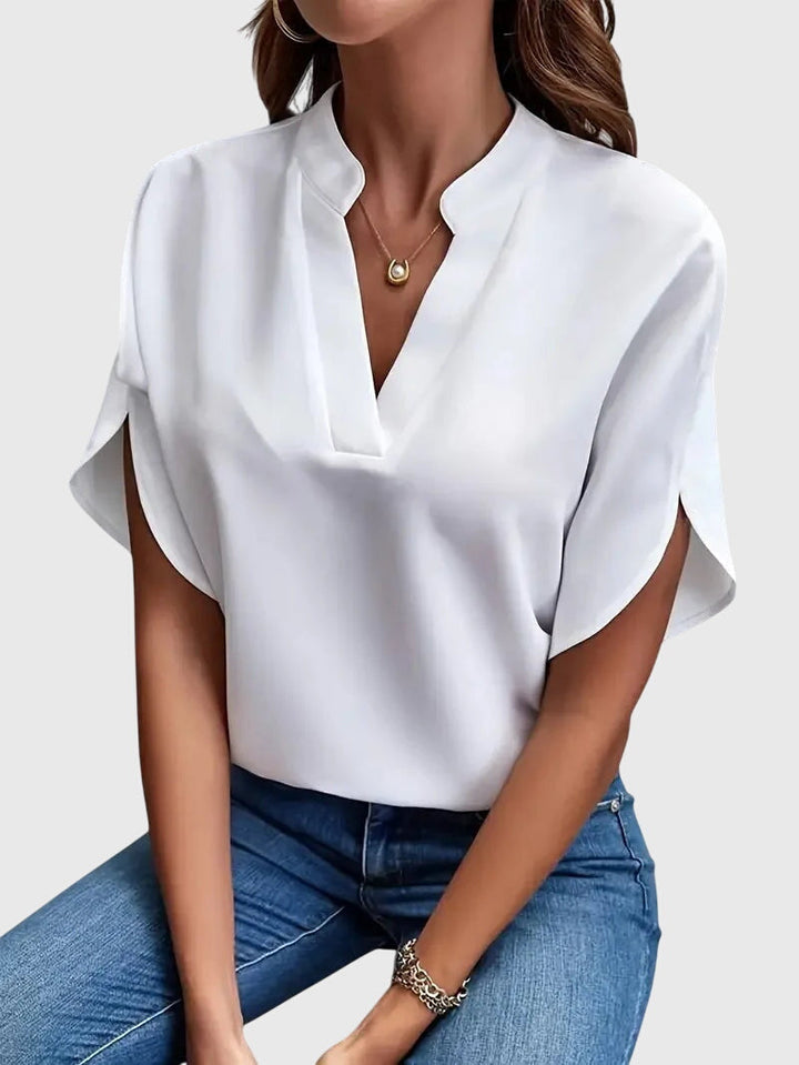 Beatrix™ | Camisa de cuello V