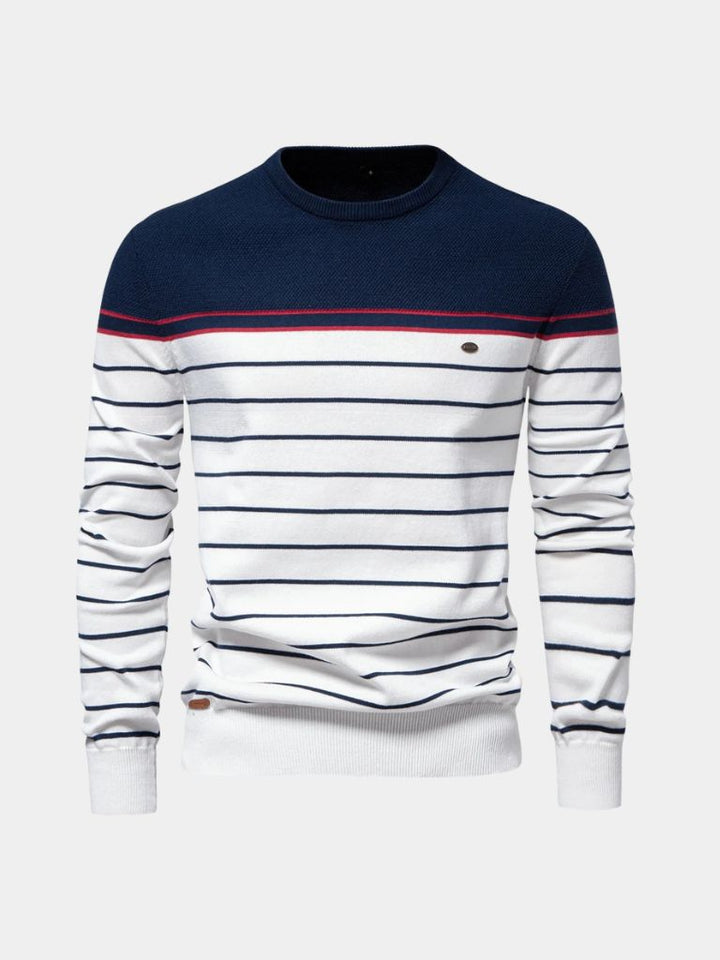 Suéter de Punto Estilo Mariner