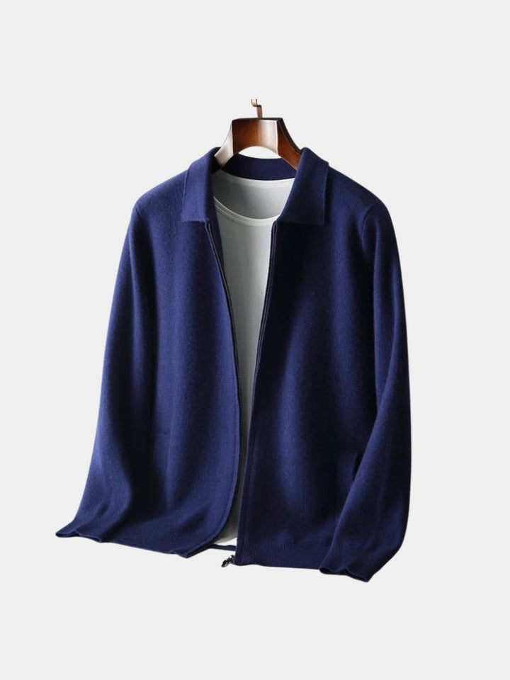 Chaqueta de Cachemira de Punto