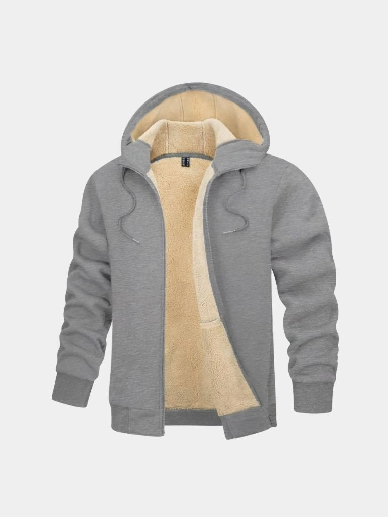 Chaqueta de Invierno con Capucha Sherpa