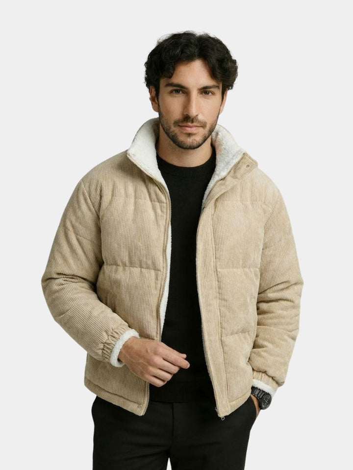 Chaqueta Aislante de Corduroy Ártico