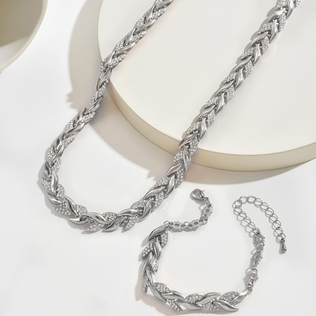 Claudine™ | Collar y Pulsera de cola de pez hecho a mano