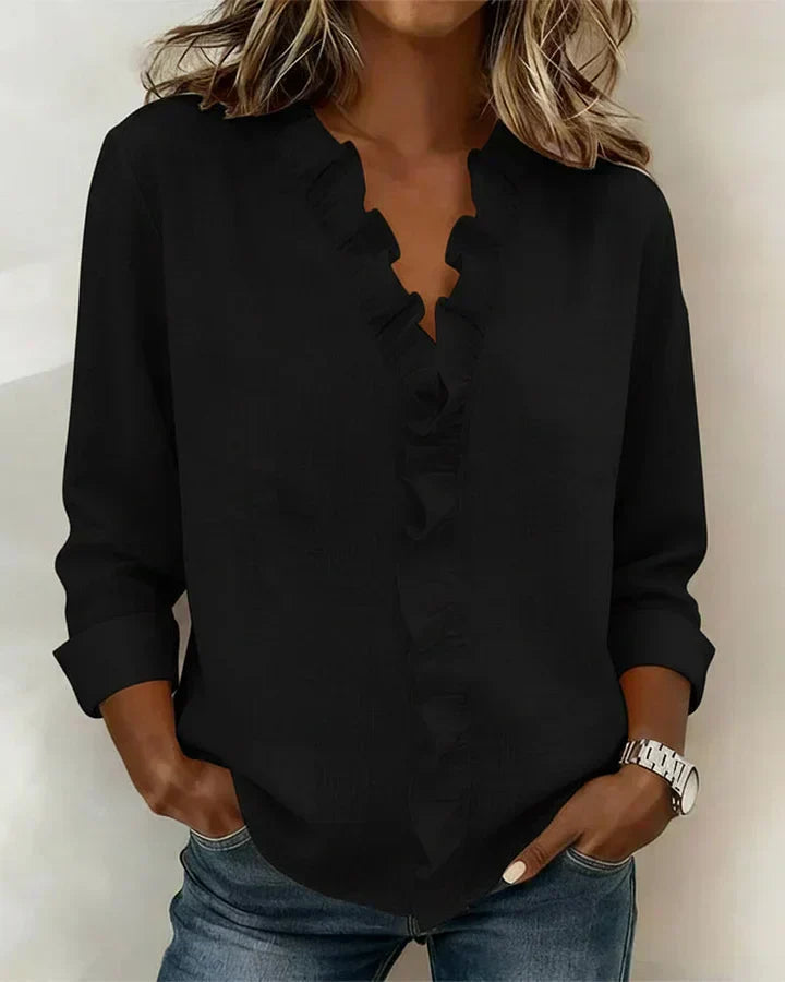 Susan™ | Blusa con volantes