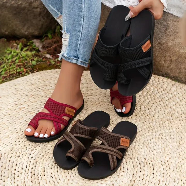Brianna - Sandalias de Malla
