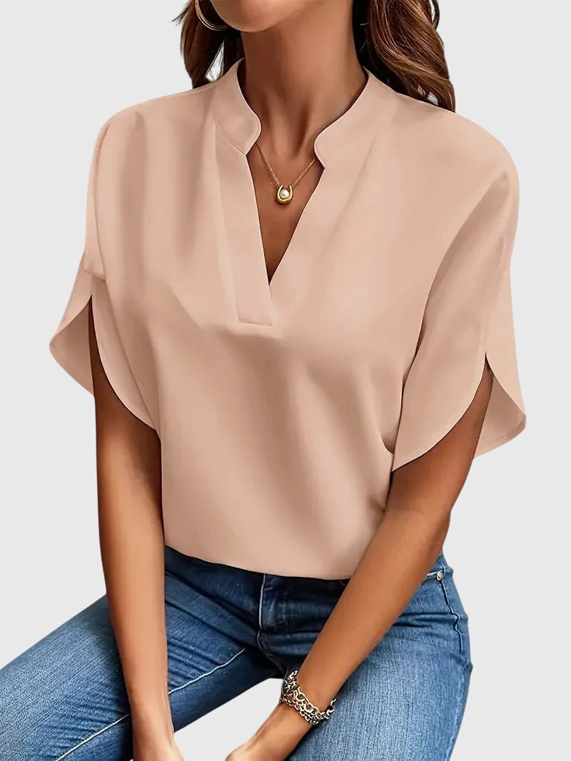 Beatrix™ | Camisa de cuello V