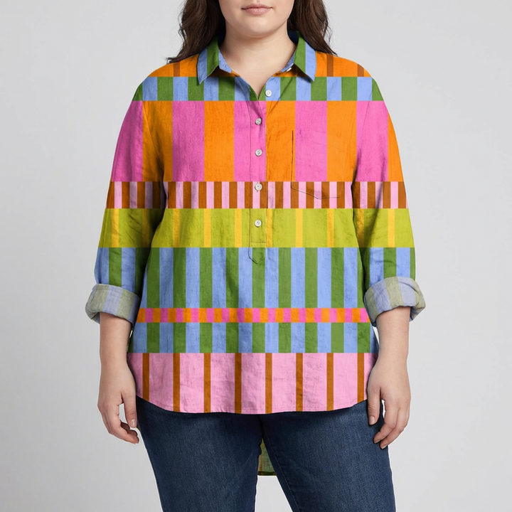 Ambre™ | Blusa elegante de lino para verano