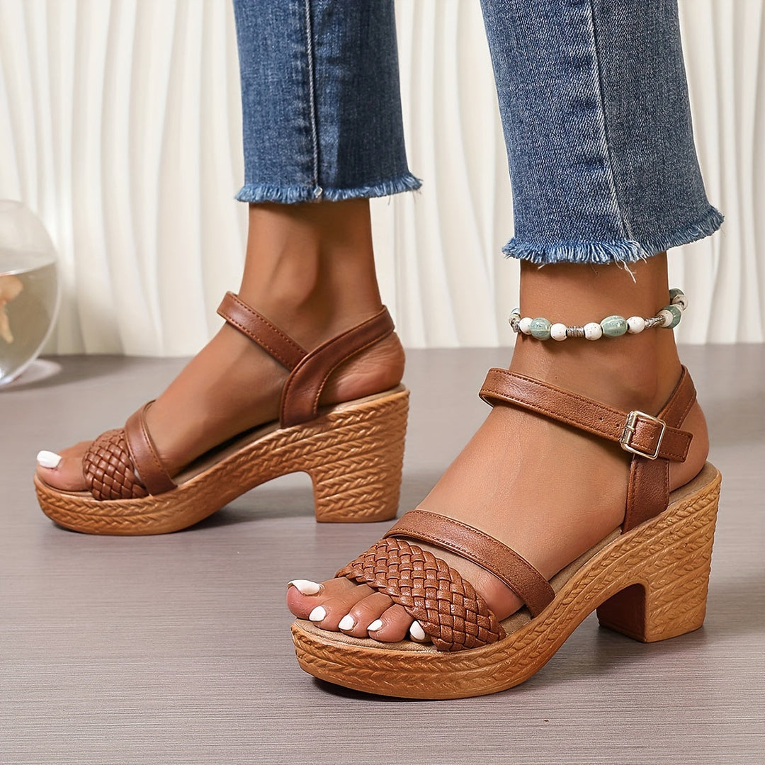 Haven - Sandalias Trenzadas