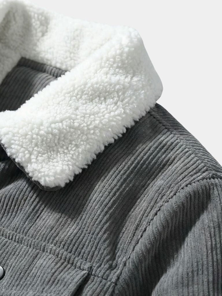 Chaqueta Sherpa Cargo Mineral de Hierro