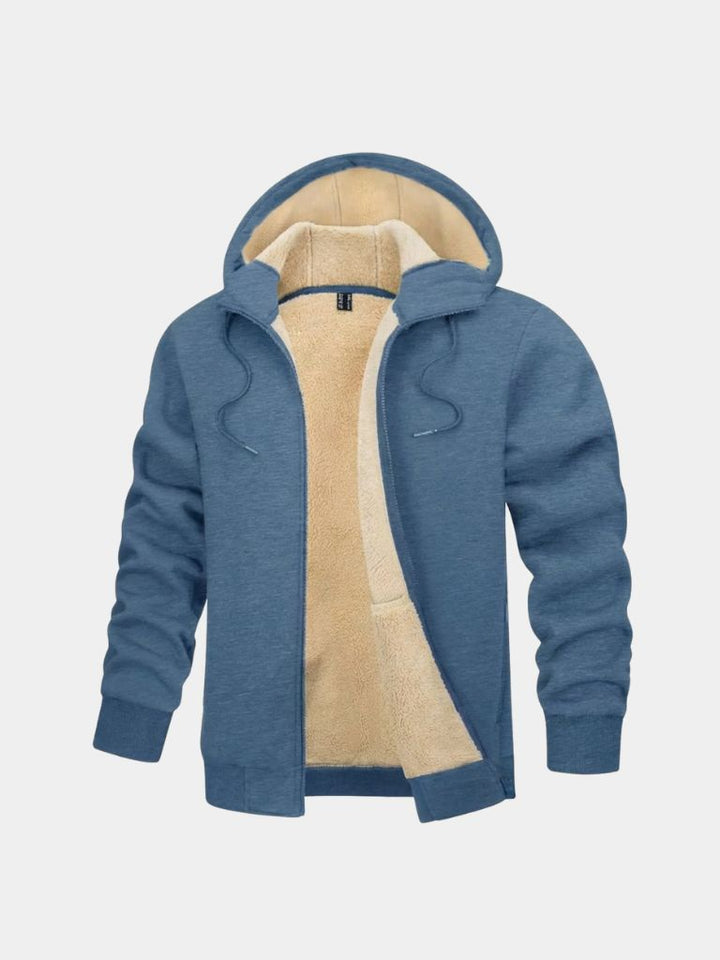 Chaqueta de Invierno con Capucha Sherpa