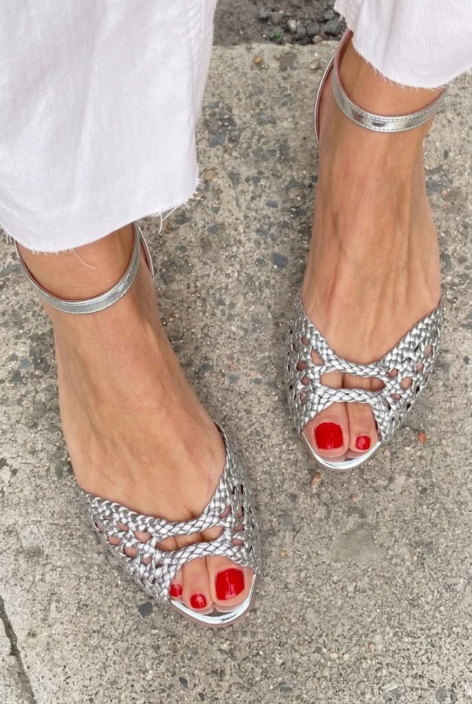 Soledad™ | Sandalias Doradas Trenzadas