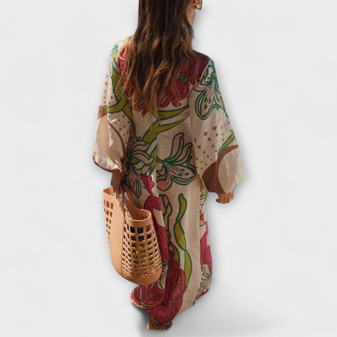 Tracey - Maxi vestido con lazo