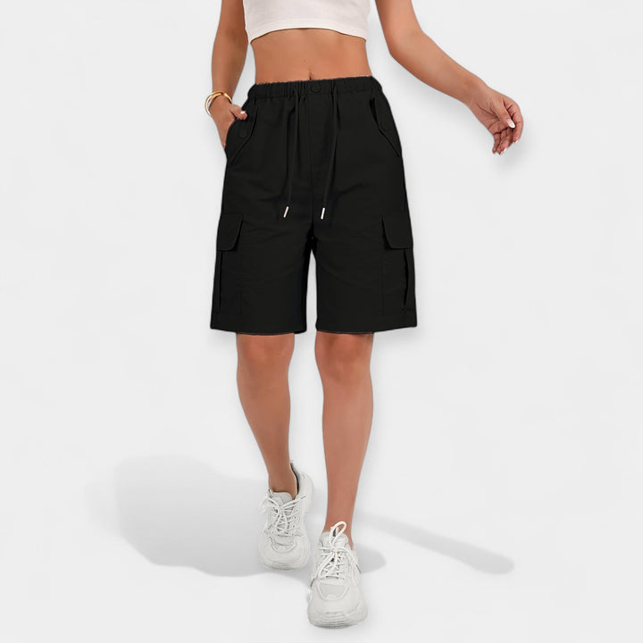 Pantalones cortos cargo de verano para mujer