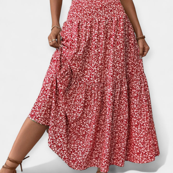 Sára - Falda con estampado floral