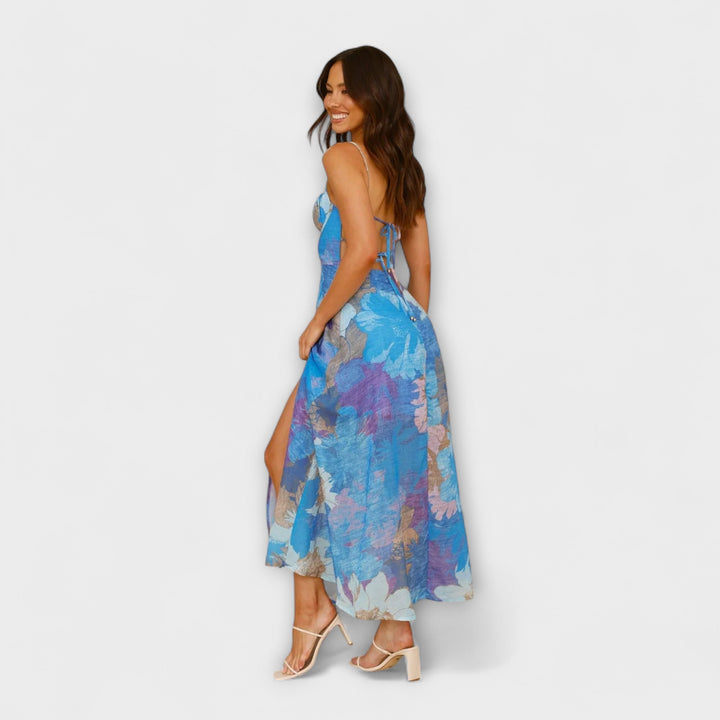 Audrey - Vestido con estampado floral para mujeres - Estiloso y atractivo