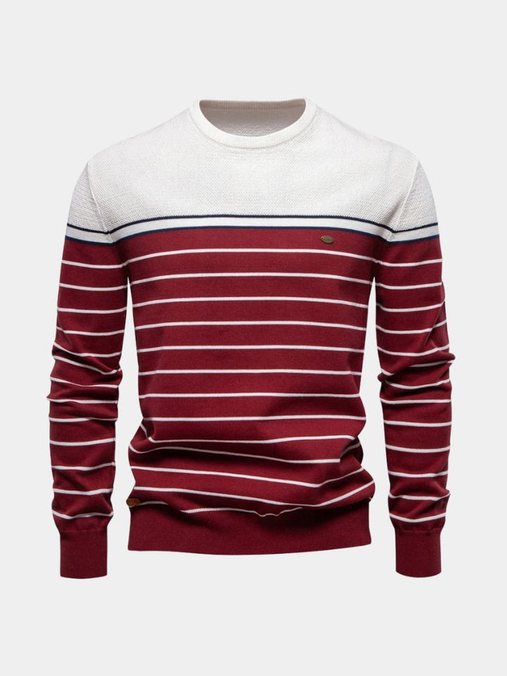 Suéter de Punto Estilo Mariner