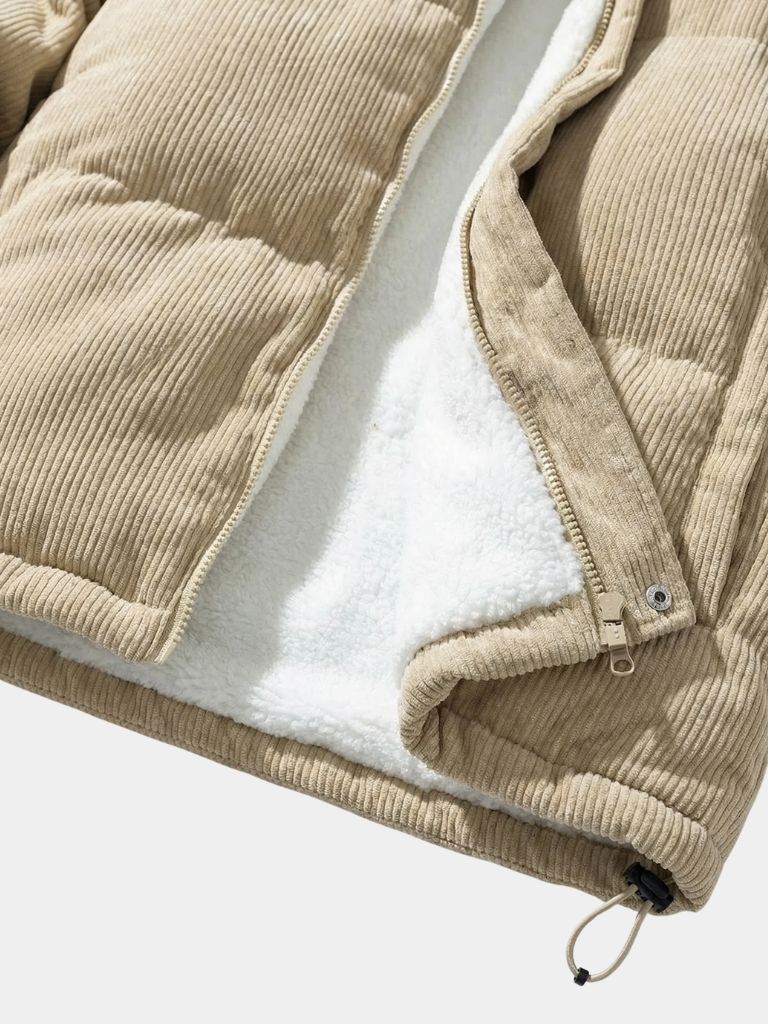Chaqueta Aislante de Corduroy Ártico