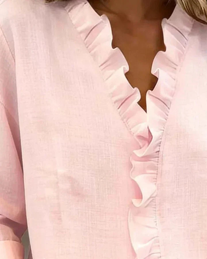 Susan™ | Blusa con volantes