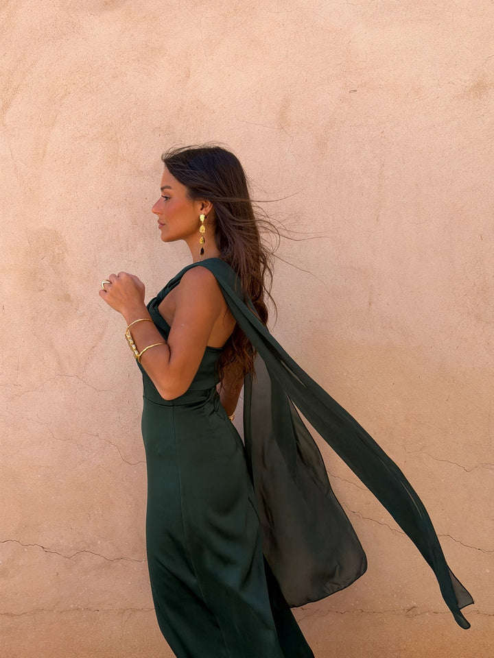 Teresa / Vestido en verde